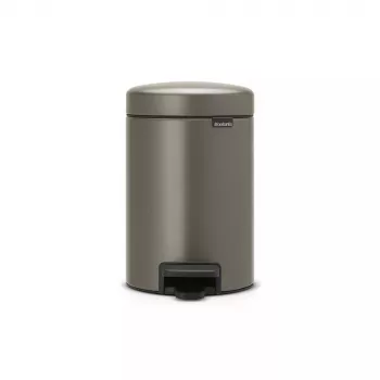 Prullenbak Brabantia 113246 3 L rond platina