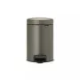 Prullenbak Brabantia 113246 3 L rond platina