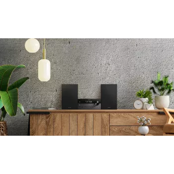 Philips TAM4505M2/12 home-audiosysteem microsysteem 80 W zwart, donkergrijs