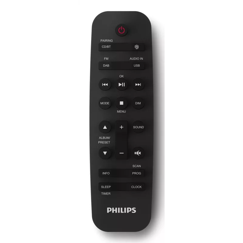Philips TAM4505M2/12 home-audiosysteem microsysteem 80 W zwart, donkergrijs