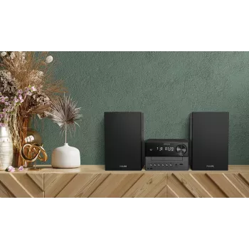 Philips 3000 serie TAM3505M2/12 home-audiosysteem home audio microsysteem 20 W zwart