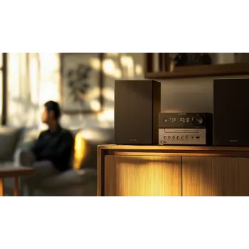 Philips 3000 serie TAM3505M2/12 home-audiosysteem home audio microsysteem 20 W zwart