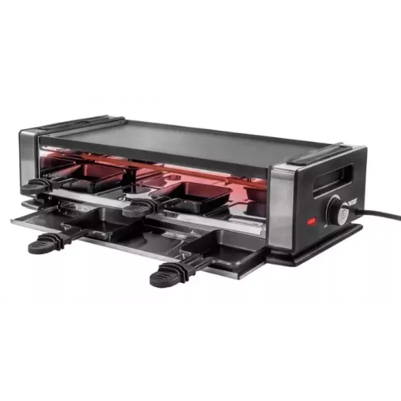 Unold 48760 Delice Basic raclette-grill met grillplaat en stenen grillplaat