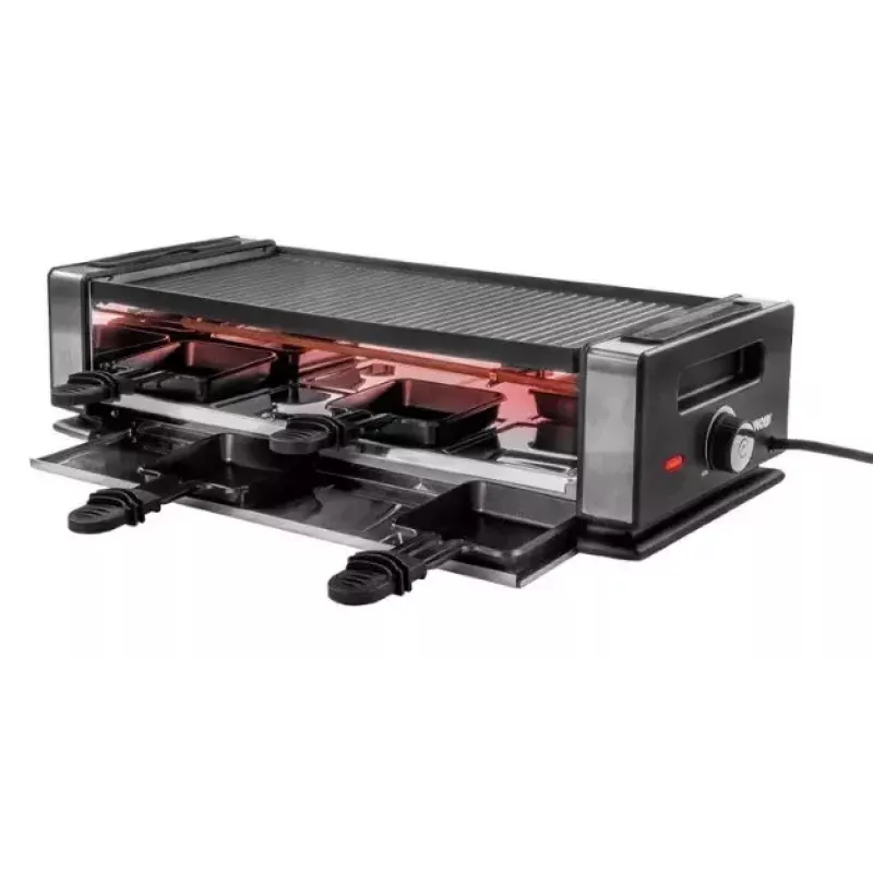 Unold 48760 Delice Basic raclette-grill met grillplaat en stenen grillplaat