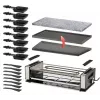 Unold 48760 Delice Basic raclette-grill met grillplaat en stenen grillplaat