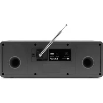 Digitale radio TechniSat DIGITRADIO 3 VOICE zwart zilver