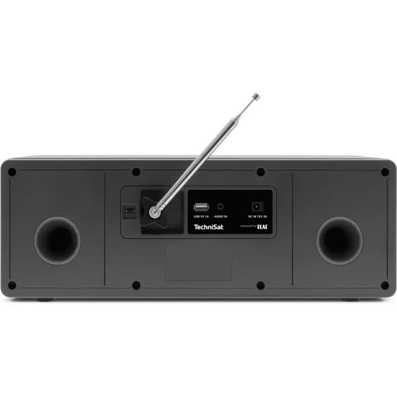 Digitale radio TechniSat DIGITRADIO 3 VOICE zwart zilver