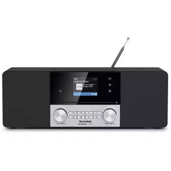 Digitale radio TechniSat DIGITRADIO 3 VOICE zwart zilver
