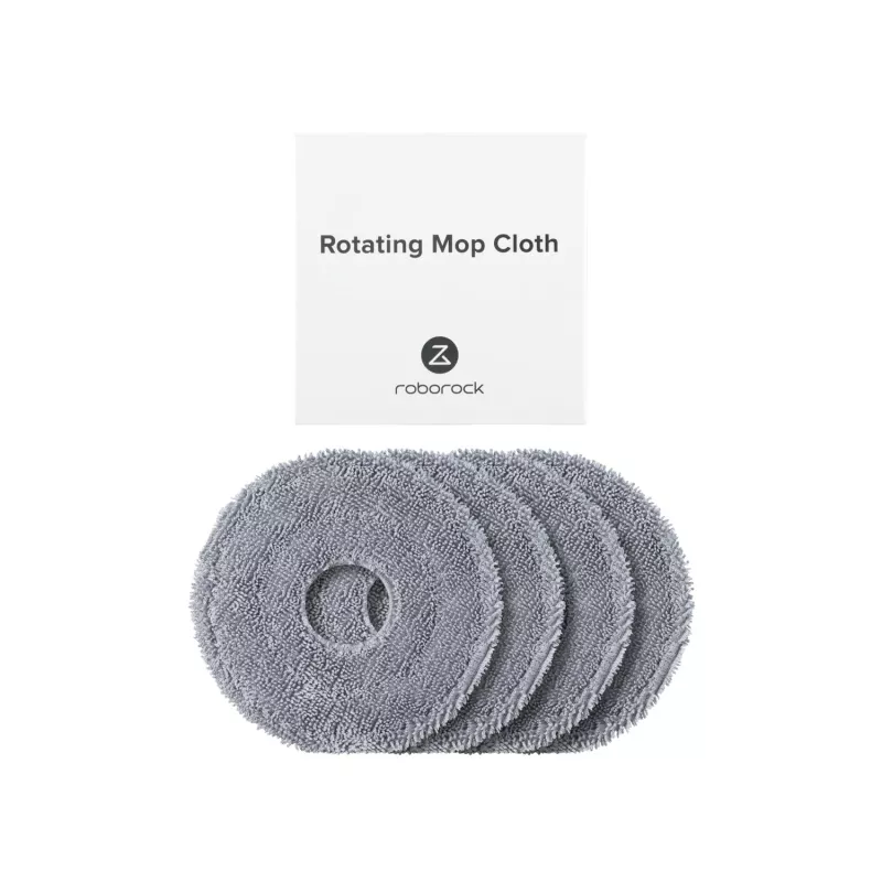 Wisdoek voor robotstofzuiger Xiaomi Roborock grijs 4-pack