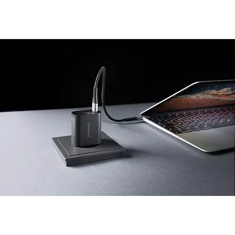 Voeding Intenso W30AC 30 W USB-A USB-C zwart