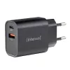 Voeding Intenso W30AC 30 W USB-A USB-C zwart