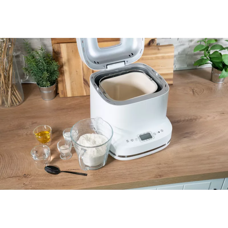 Broodmachine Unold Esge Backmeister Bernd 68120 — 550 W, max. broodgewicht 1 kg, wit, kunststof behuizing