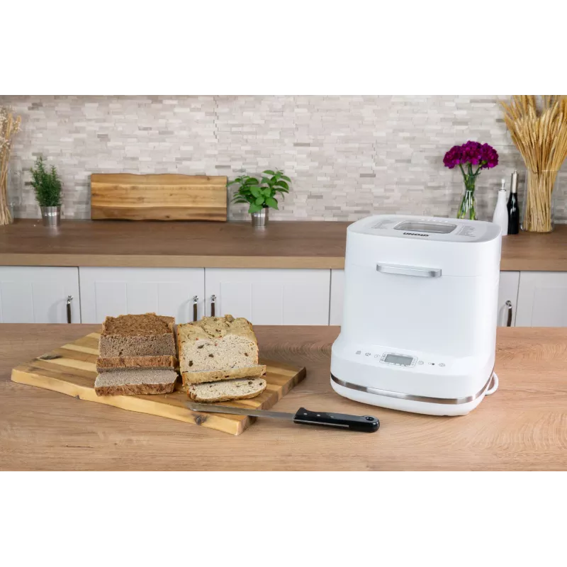 Broodmachine Unold Esge Backmeister Bernd 68120 — 550 W, max. broodgewicht 1 kg, wit, kunststof behuizing
