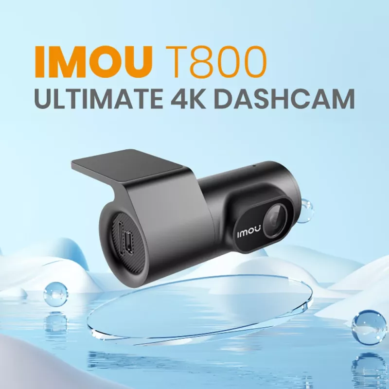 Imou T800 dashcam 4K Ultra HD Wi-Fi DC zwart