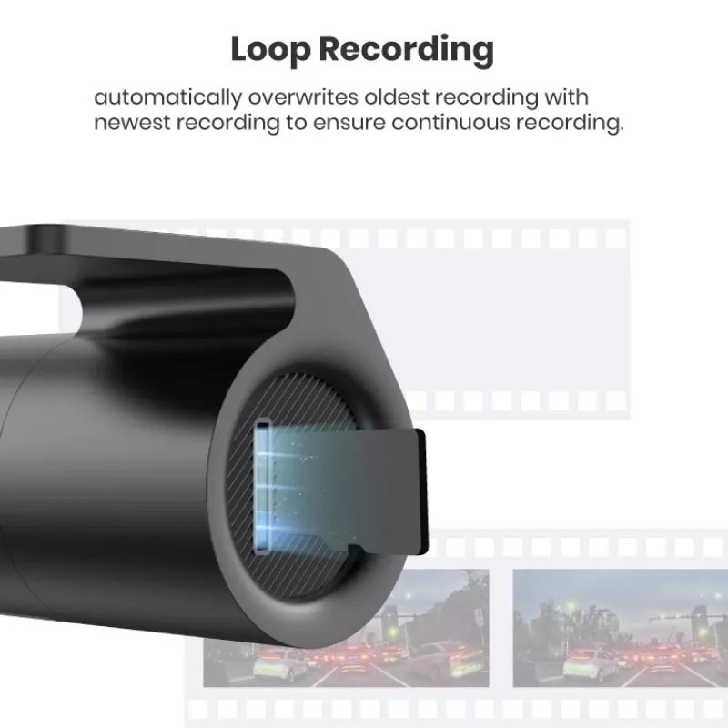 Imou T800 dashcam 4K Ultra HD Wi-Fi DC zwart