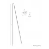 Kabelhuls Neomounts ADS06-140WH Ø15 mm wit voor meerdere kabels