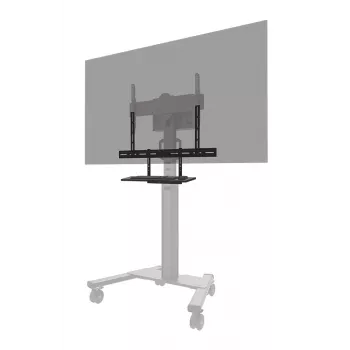 Toetsenbordplateau-kit Neomounts AV40-500BL voor 43–110 inch schermen, VESA tot 600x400, max. belasting 2,5 kg, 900×279×640 mm
