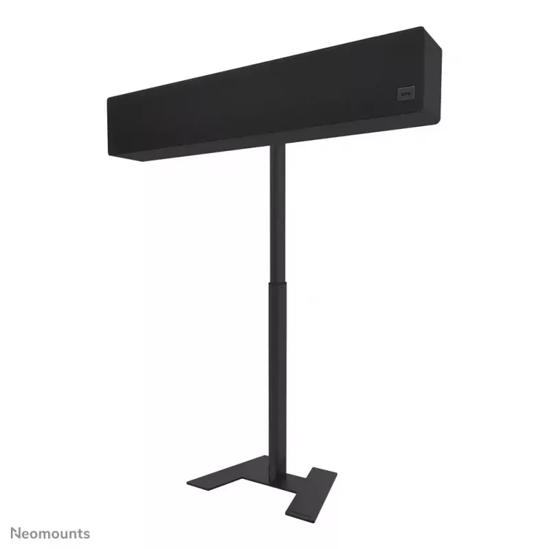 Neomounts AV80-500BL videobar-vloerstandaard - VESA - max. 10 kg - universeel