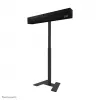 Neomounts AV80-500BL videobar-vloerstandaard - VESA - max. 10 kg - universeel
