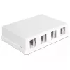 Inbouwdoos DeLOCK 86208 wit