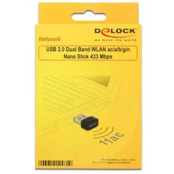 Netwerkkaart DeLOCK 12461 WLAN 433 Mbit/s