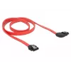 SATA-kabel DeLOCK 83970 0,7 m SATA 7-polig zwart rood