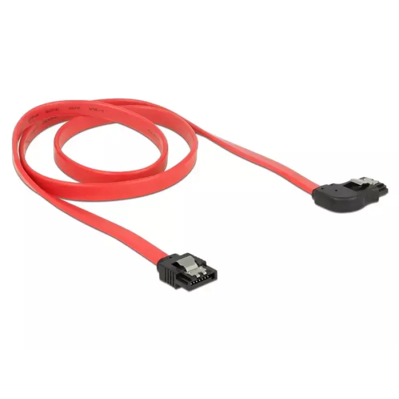 SATA-kabel DeLOCK 83970 0,7 m SATA 7-polig zwart rood