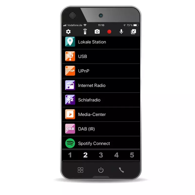 Albrecht DR 463 draagbare digitale radio grijs