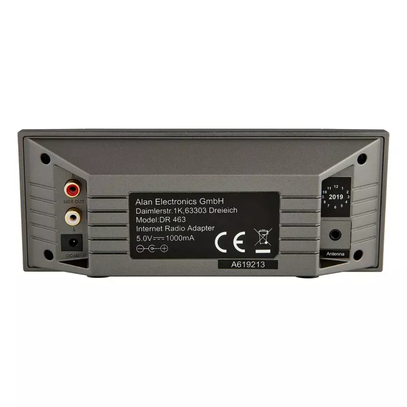 Albrecht DR 463 draagbare digitale radio grijs