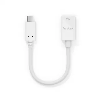 USB-kabel PureLink IS230 0,1 m USB-C naar USB-A wit