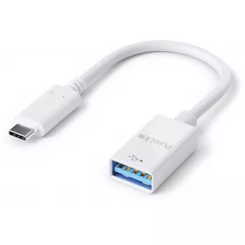 USB-kabel PureLink IS230 0,1 m USB-C naar USB-A wit