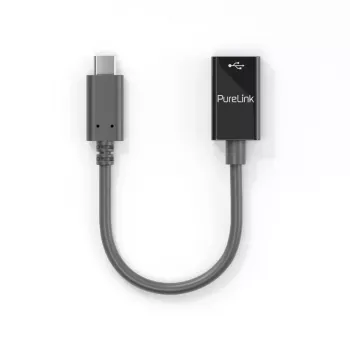 USB-kabel PureLink IS231 0,1 m USB-C USB-A zwart