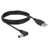 Stroomkabel DeLOCK 85588 USB A 1,5 m zwart