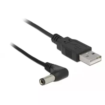 Stroomkabel DeLOCK 85588 USB A 1,5 m zwart