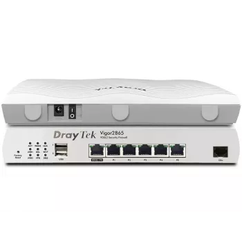 Bedrade router DrayTek Vigor 2865