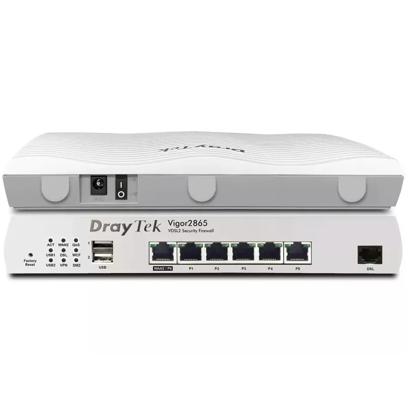 Bedrade router DrayTek Vigor 2865