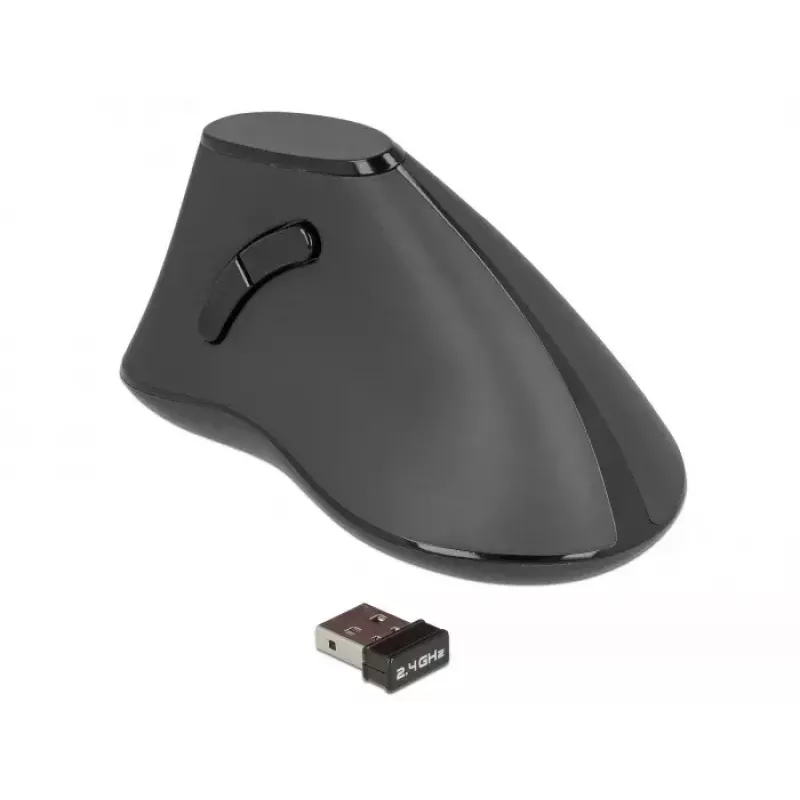 Muis Office DeLOCK 12622 rechtshandig RF draadloos optisch 1000 DPI