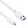 USB-kabel PureLink IS2610-010 USB 3.2 Gen 2 1m USB-C USB-A wit