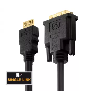 HDMI-DVI-kabel PureLink PI3000-005 0,5 m
