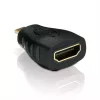 Kabeladapter HDMI microHDMI zwart PureLink X-HA050 verguld