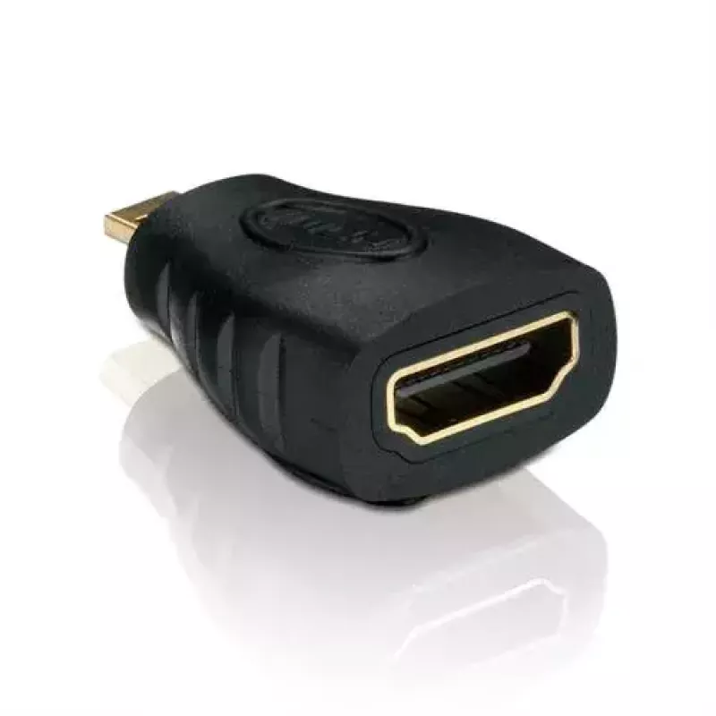 Kabeladapter HDMI microHDMI zwart PureLink X-HA050 verguld