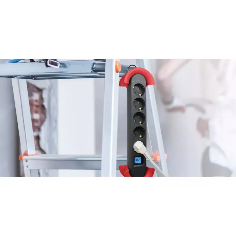 Verlengsnoer Bachmann 500.100 5m indoor rood