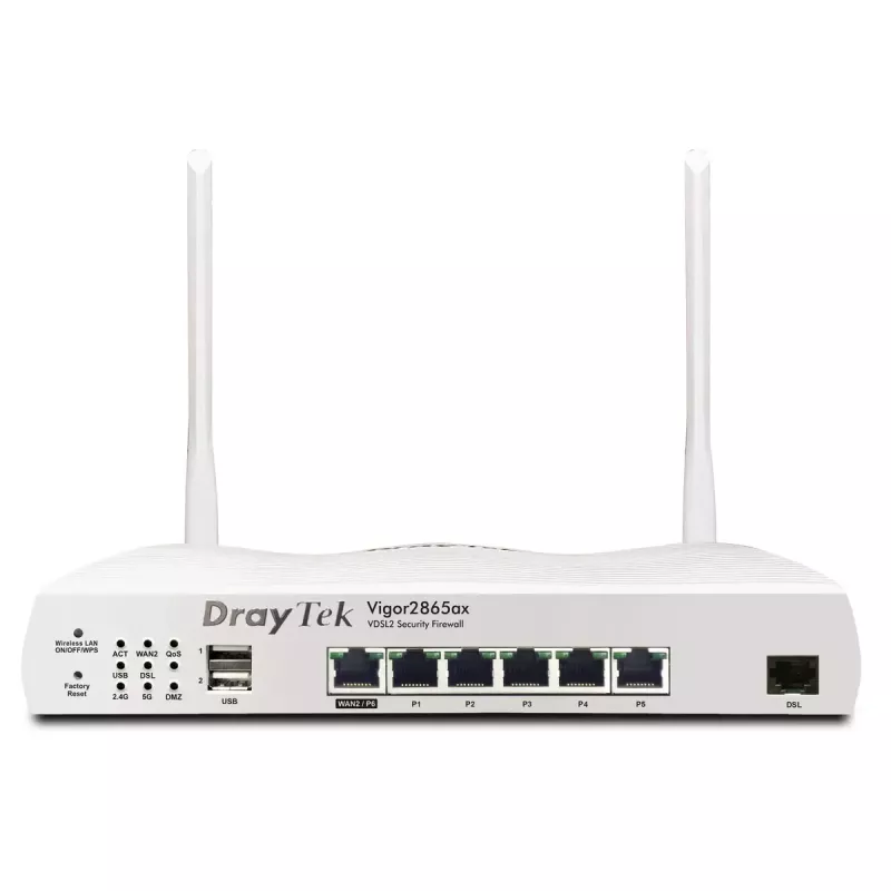 Tafelrouter DrayTek Vigor 2865ax dualband Wi-Fi 6