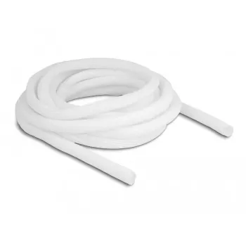 Vlechtslang DeLOCK 20808 5 m x 13 mm wit