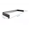 Kabeldrager DeLOCK 19 inch DIN-railpaneel 1U zwart