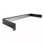 Kabeldrager DeLOCK 19 inch DIN-railpaneel 1U zwart