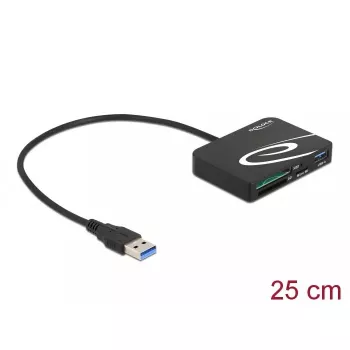 Kaartlezer DeLOCK 91756 zwart MicroSD SD MMC USB 5 Mbit/s