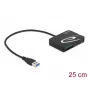 Kaartlezer DeLOCK 91756 zwart MicroSD SD MMC USB 5 Mbit/s
