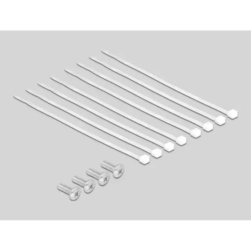 DeLOCK 19 inch patchpanel 48 poorten Cat.5e 2HE gekleurd RJ-45