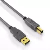 USB-kabel PureLink DS2000-100 10 m USB 2.0 USB-A USB-B zwart